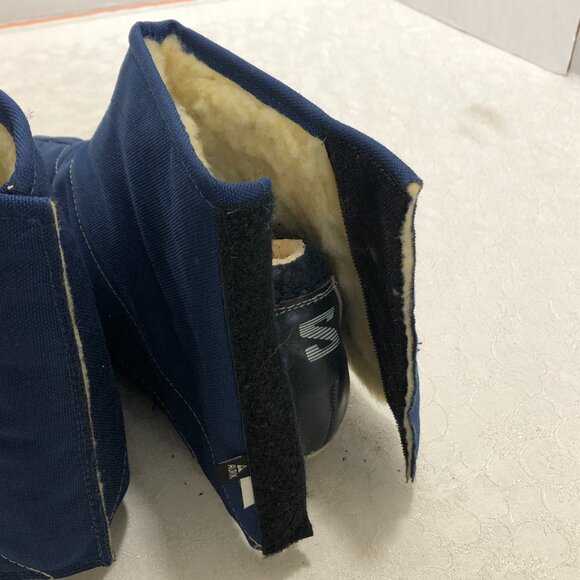 Vintage Cross Counrty Skiing insulated Boot covers ~ Pre-owned Size 42 / 43 - Picture 3 of 9
